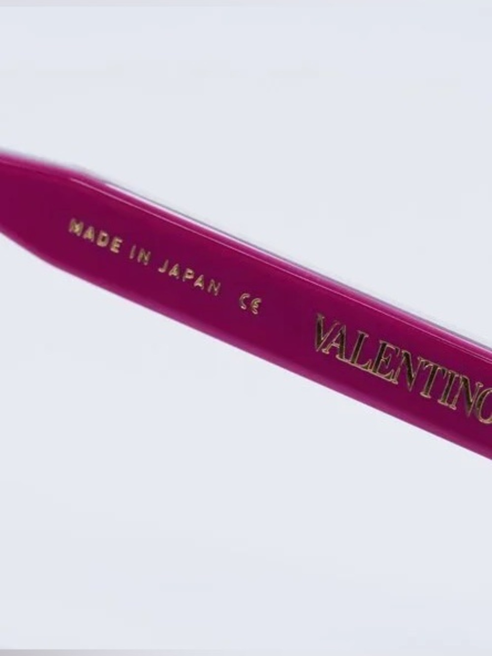 New Valentino Hot Pink Cat-Eye Women's Eyeglass Frames - Authentic - Picture 5 of 12